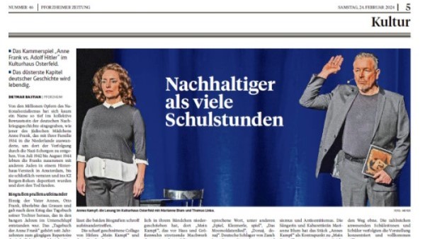 Annes Kampf in Pforzheim
